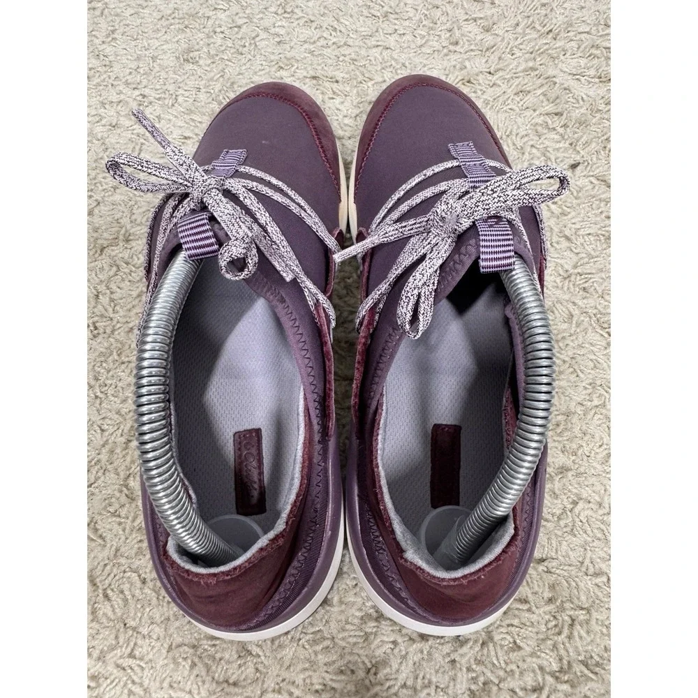 Olukai Women's Mikili Purple Slip On Waterproof Deck Boat Beach Shoes Size 9.5 M